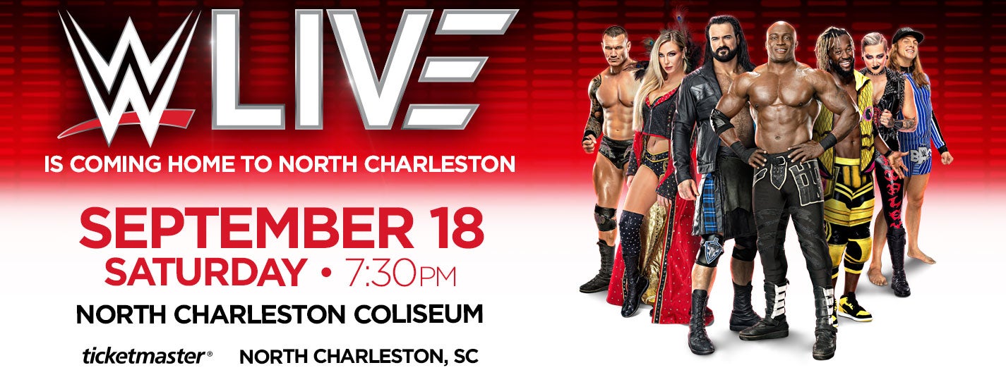 WWE Supershow North Charleston Coliseum & Performing Arts Center