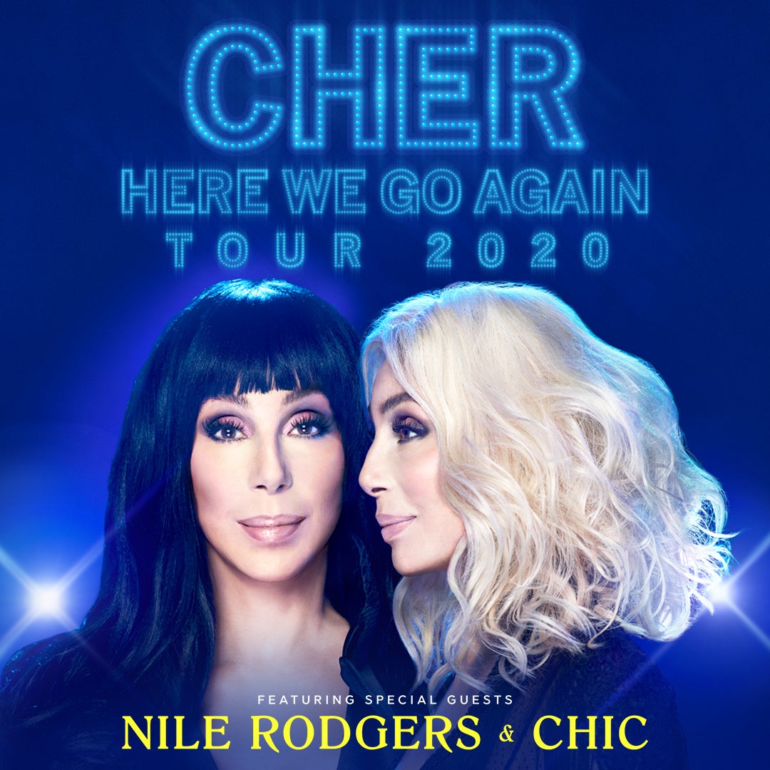 Cher Here We Go Again Tour POSTPONED North Charleston Coliseum